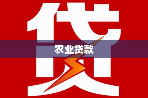 甘洛农业贷款