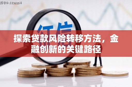 巩义探索贷款风险转移方法，金融创新的关键路径