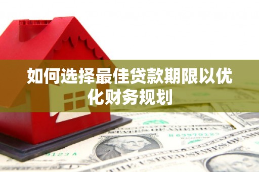 漳县如何选择最佳贷款期限以优化财务规划