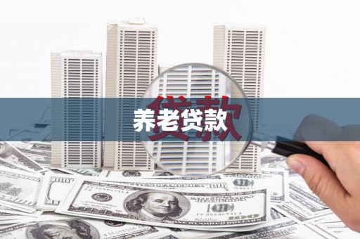 邓州养老贷款