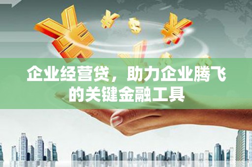 市南企业经营贷，助力企业腾飞的关键金融工具