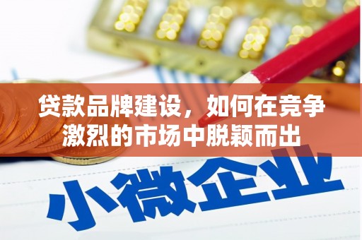 周口贷款品牌建设，如何在竞争激烈的市场中脱颖而出