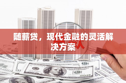 盐津随薪贷，现代金融的灵活解决方案
