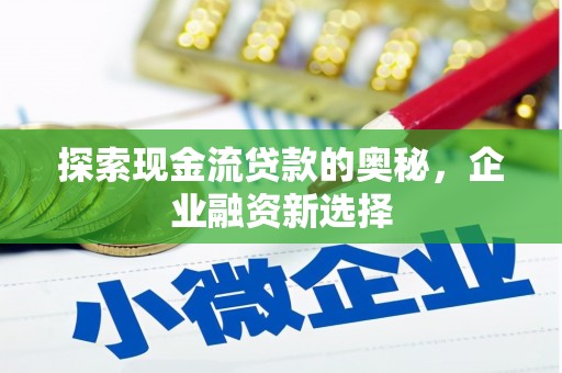 南涧探索现金流贷款的奥秘，企业融资新选择
