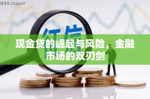 海州现金贷的崛起与风险，金融市场的双刃剑