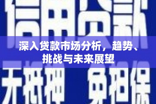 西螺深入贷款市场分析，趋势、挑战与未来展望