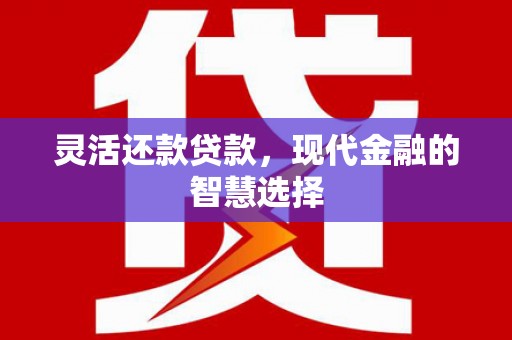 宜兰灵活还款贷款，现代金融的智慧选择