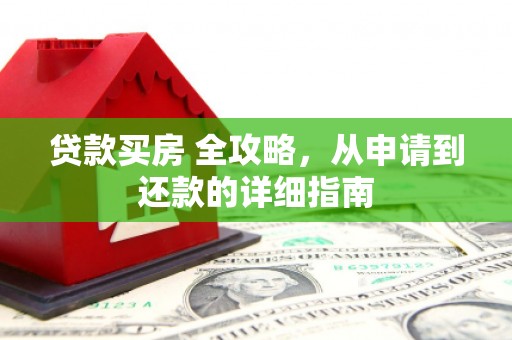 大武贷款买房 全攻略，从申请到还款的详细指南