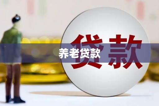 坦洲养老贷款