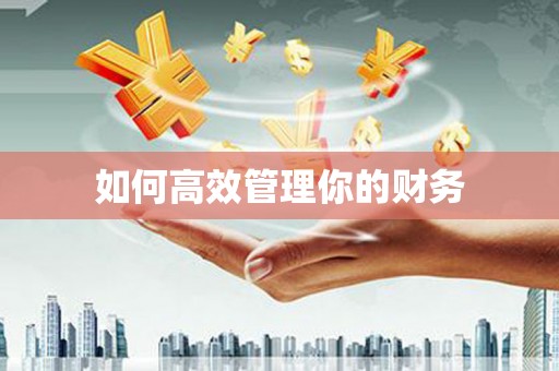 修文如何高效管理你的财务